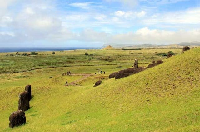 Easter Island quarry