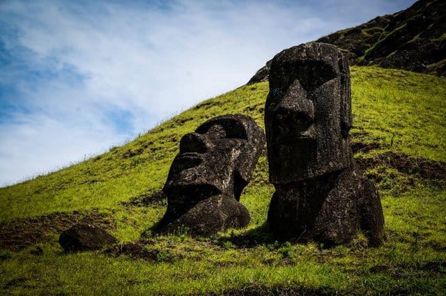 Easter Island Moai's in Chile
