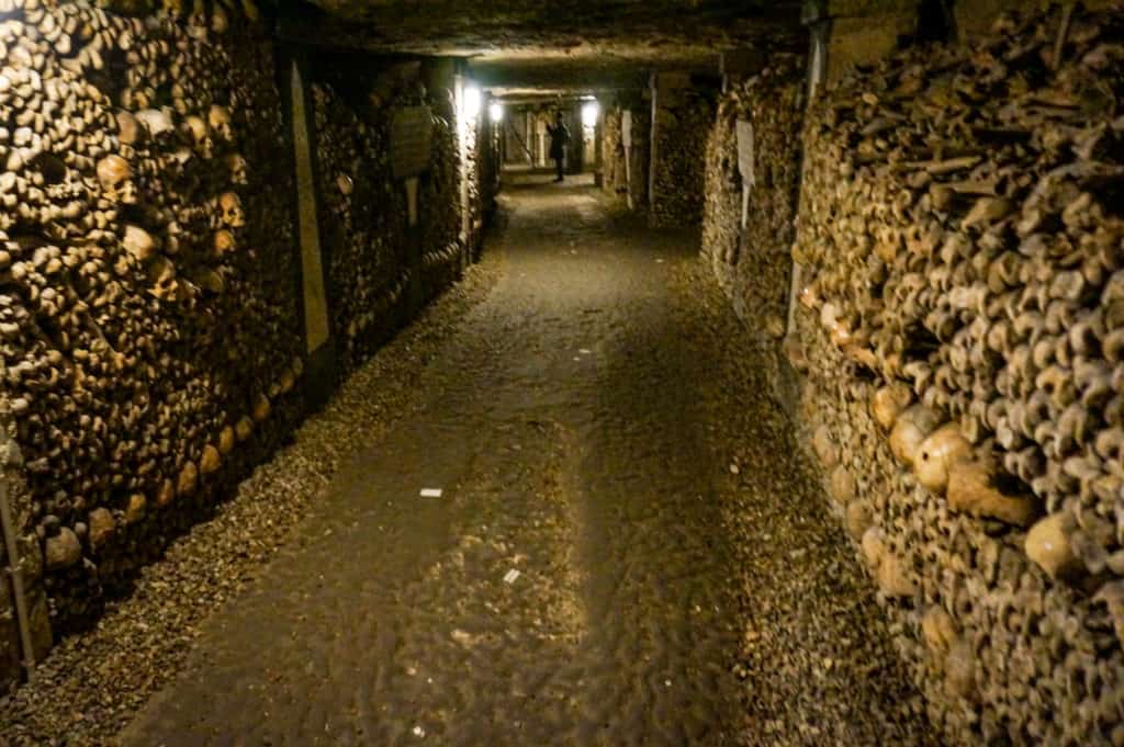 Catacombs of Paris Tunnel