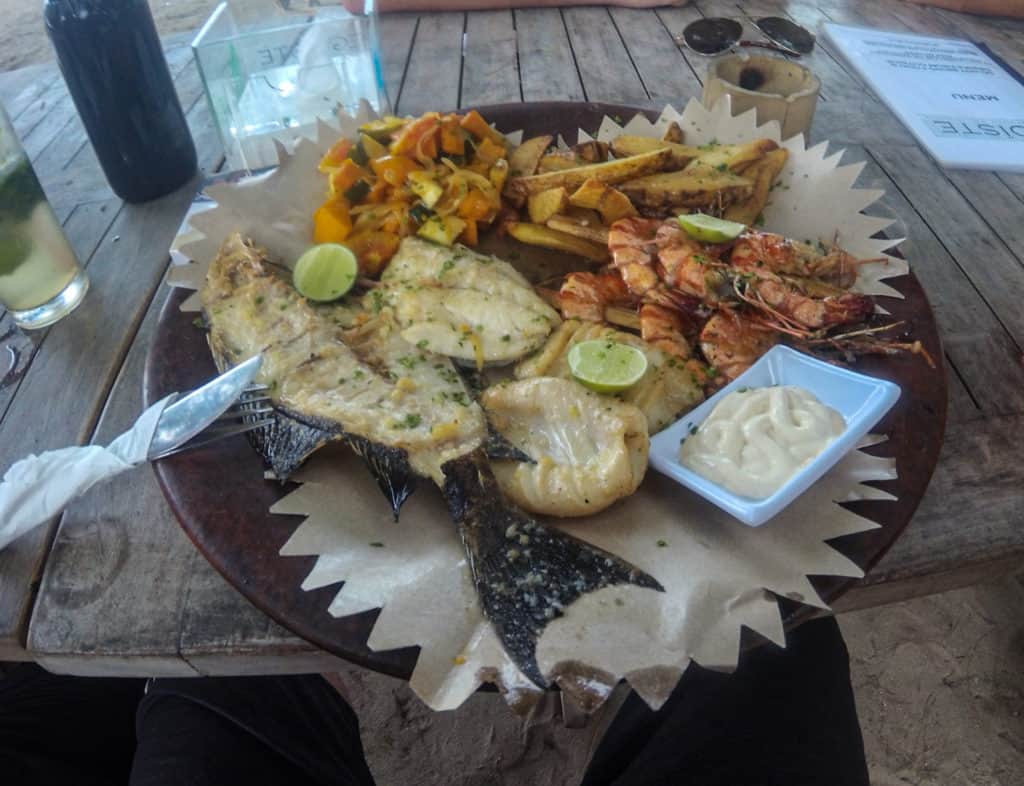 Seafood platter Gili T