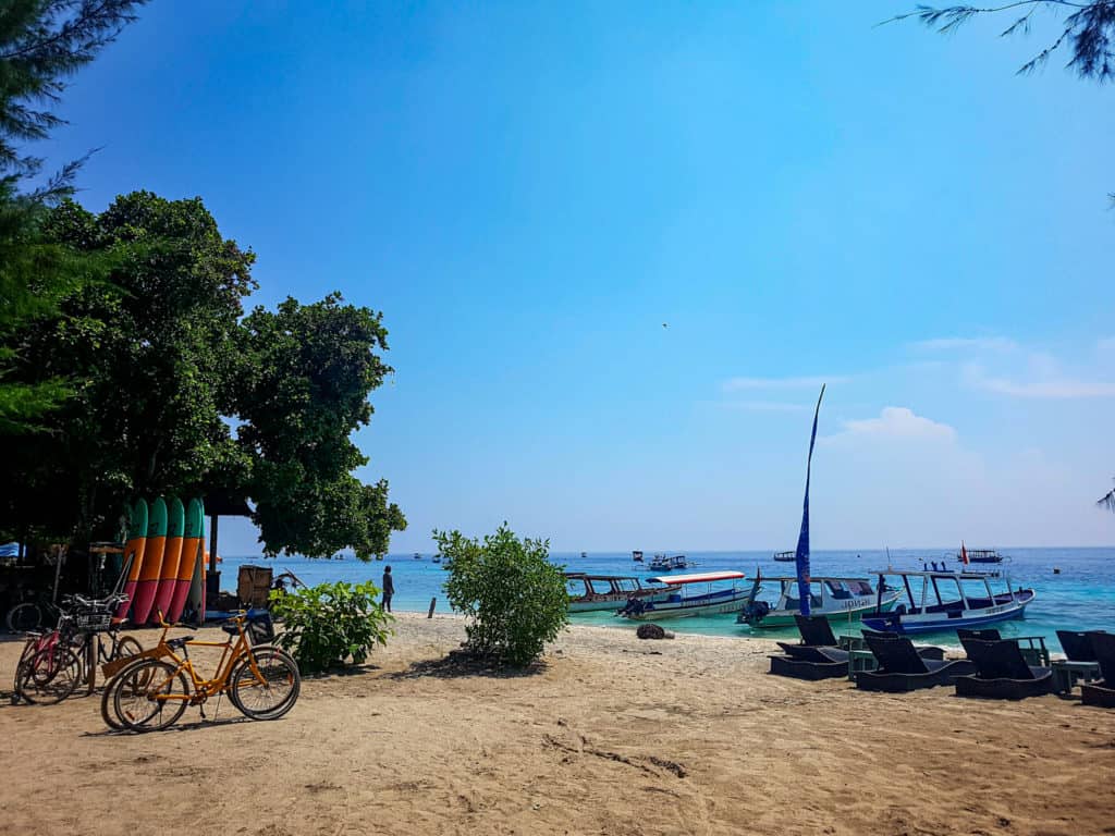 Gili Trawangan beach