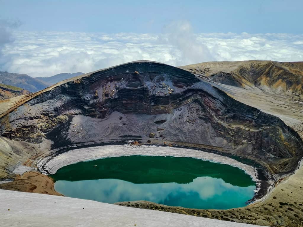Okama crater, MT Zao