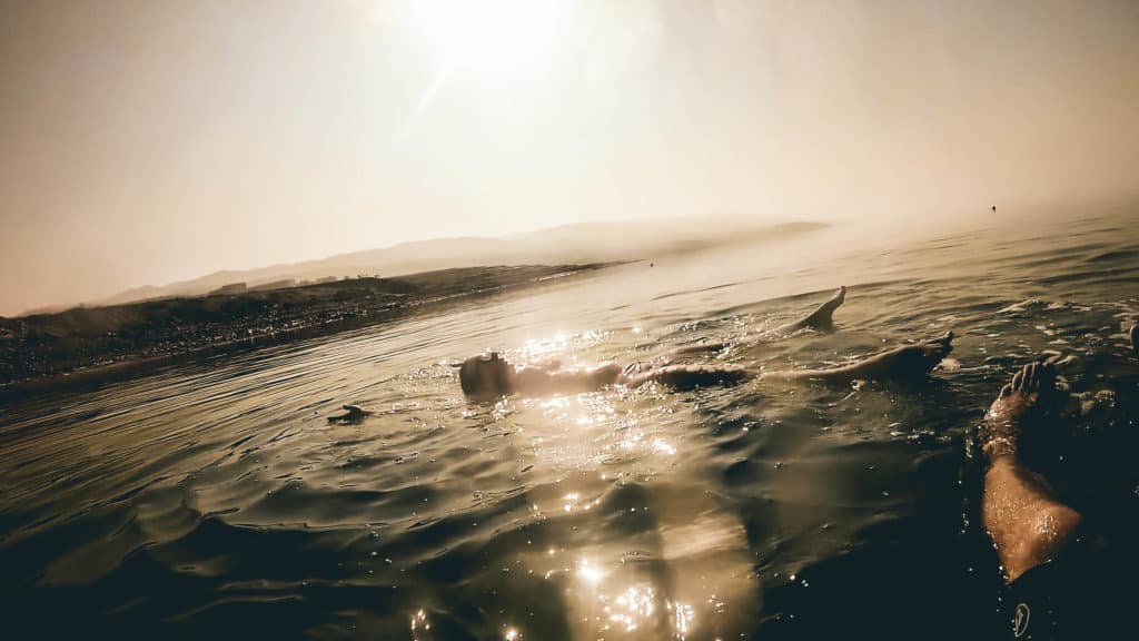 Floating is easy in the Dead Sea