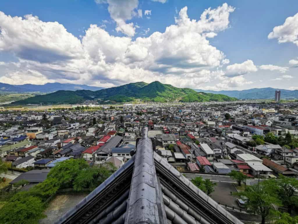 view of Kaminoyama onsen