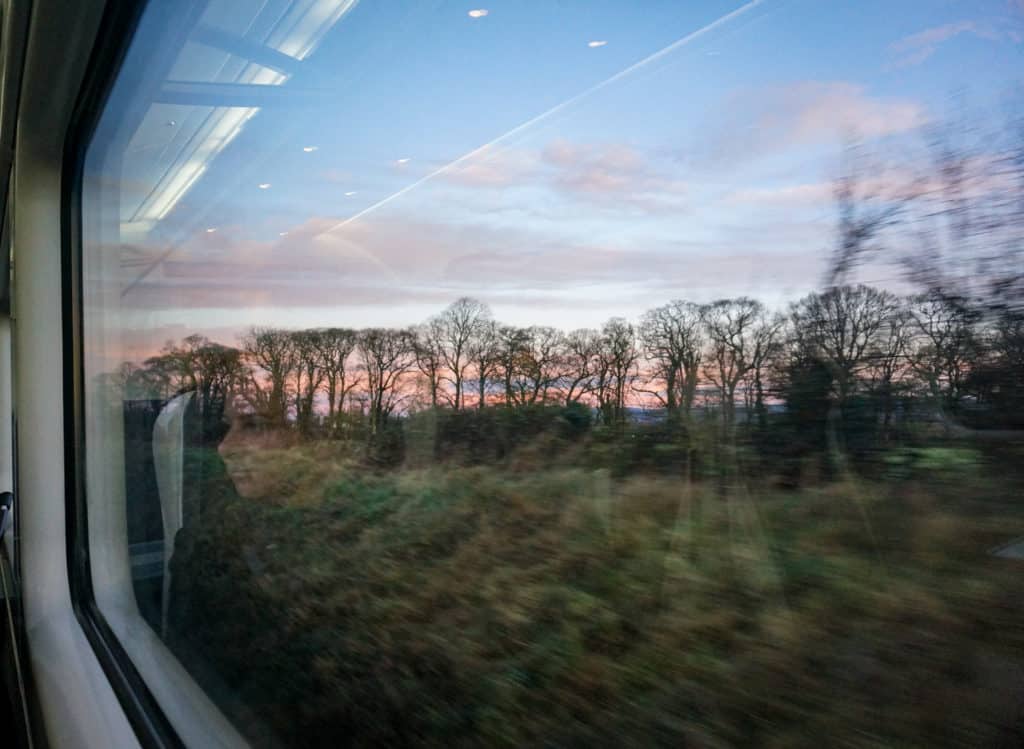 Catching the train to see Cliffs of Moher