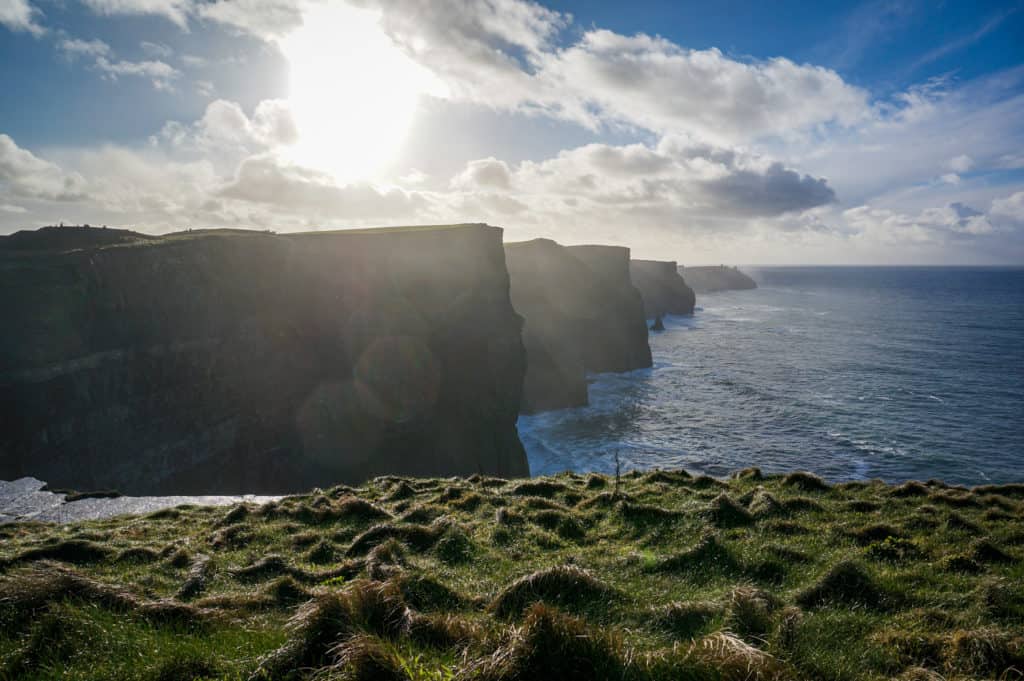 Rugged cliffs of Moher 