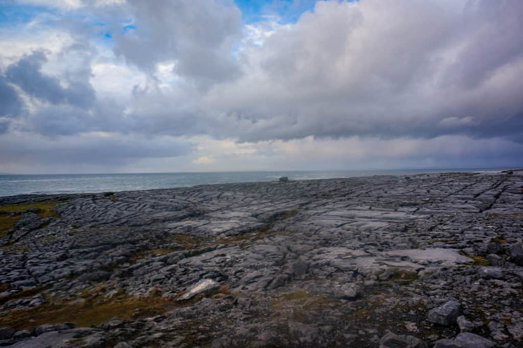 The Burren along the Irish coast