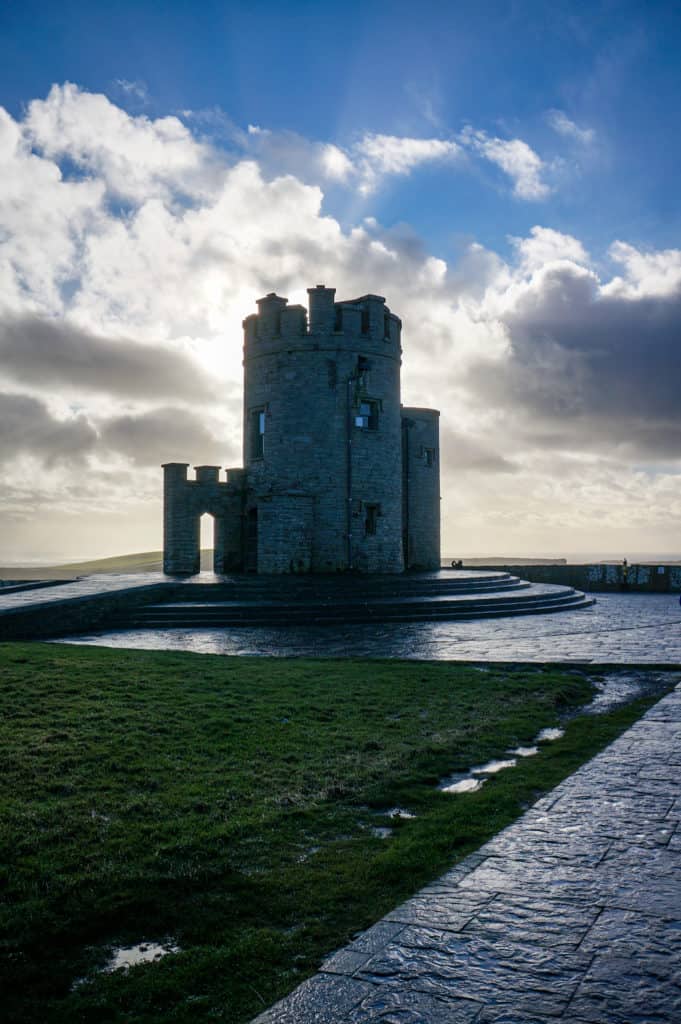 O'Briens Tower at Cliffs of Moher