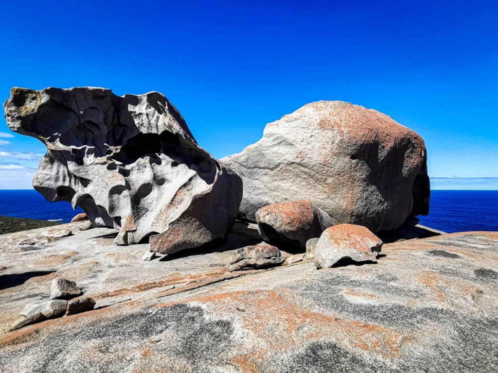 Remarkable rocks Kangaroo Island South Australia 