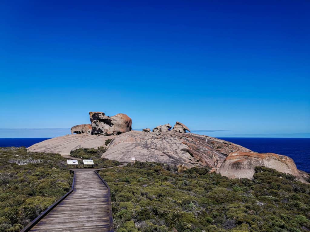 Remarkable rocks Kangaroo Island South Australia 