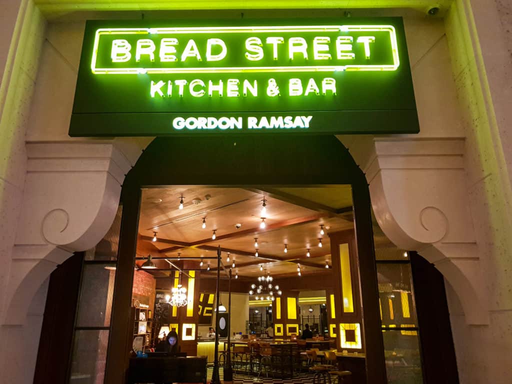 Bread street kitchen Atlantis Dubai