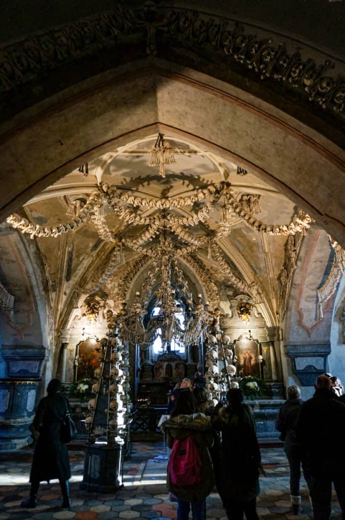 Interior Sedlec ossuary