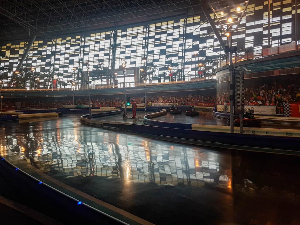 Go Kart track Ferrari World Abu Dhabi