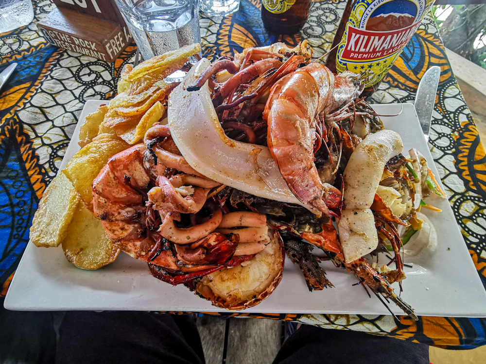 Seafood platter Rock restaurant