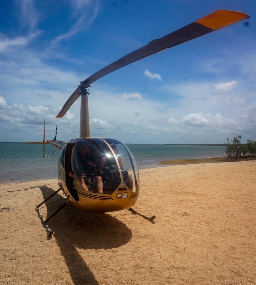 Darwin helicopter pub crawl