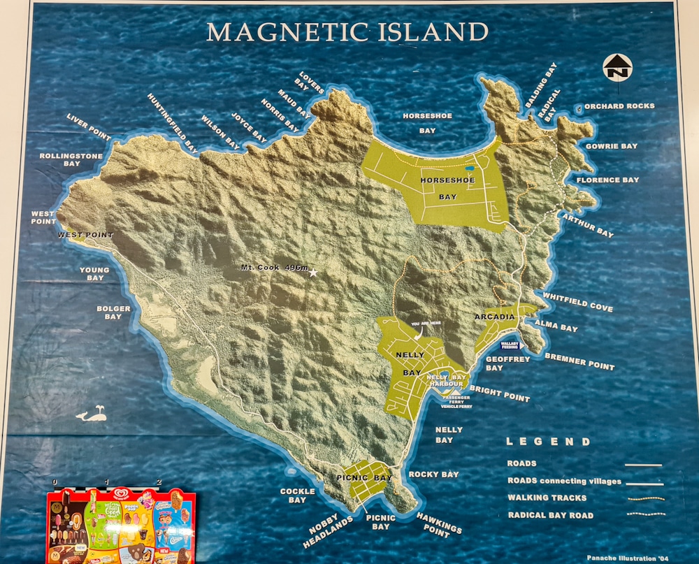 Magnetic Island map