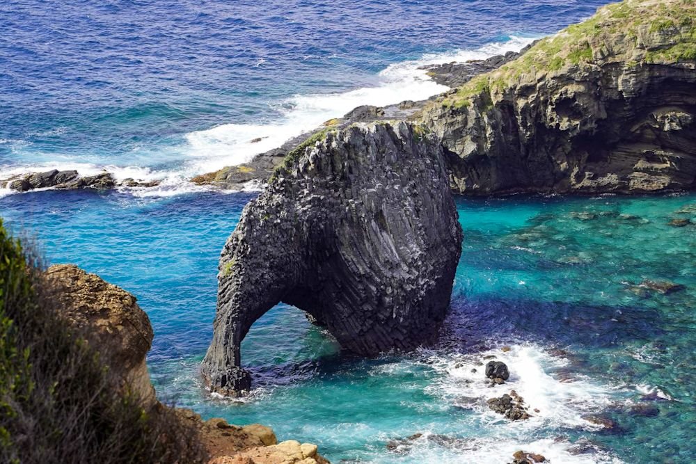 Elephant rock Norfolk island