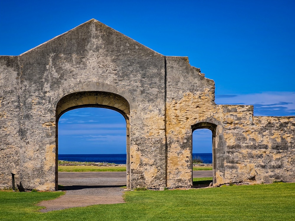 Ruins on Norfolk Island