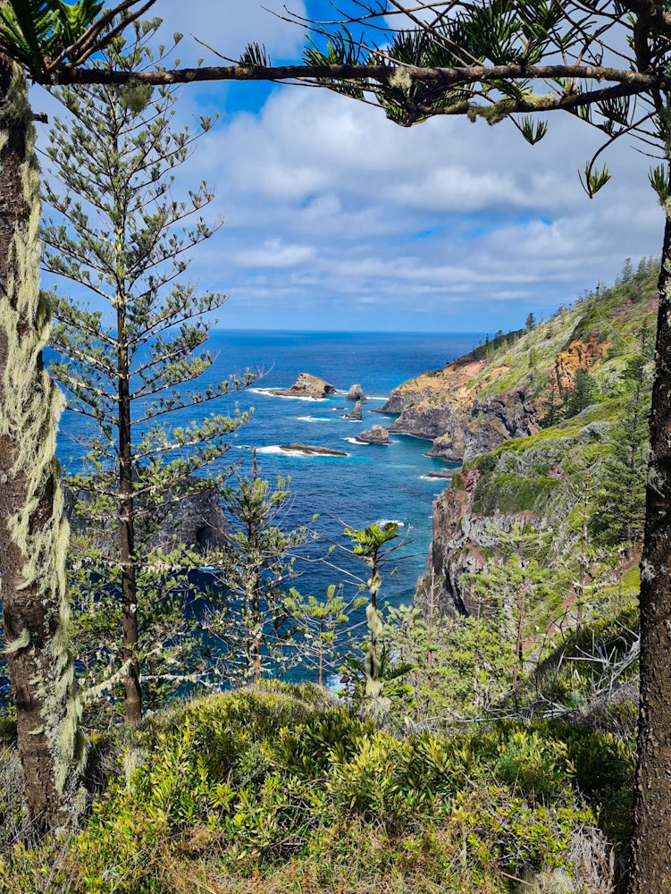 scenic view Norfolk Island