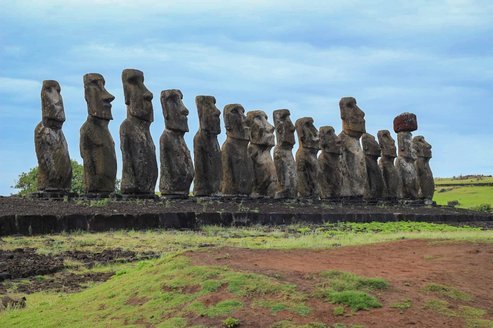 Ahu tongariki moai