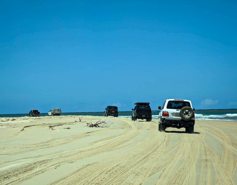 Driving on 75 mile beach