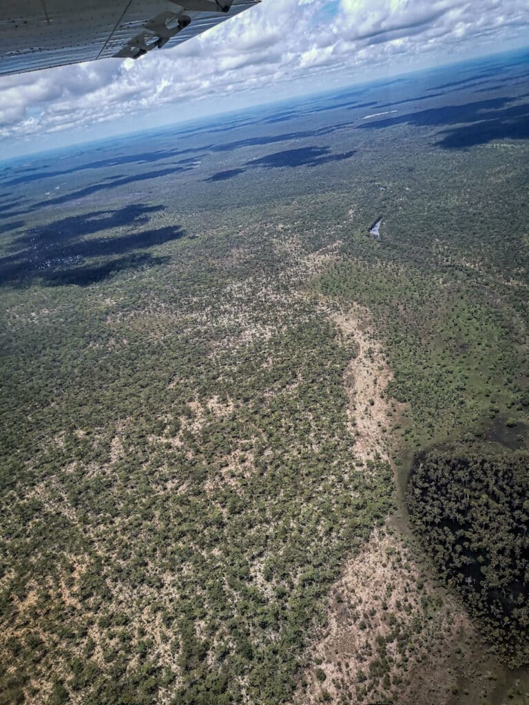 Scenic flight over Kakadu
