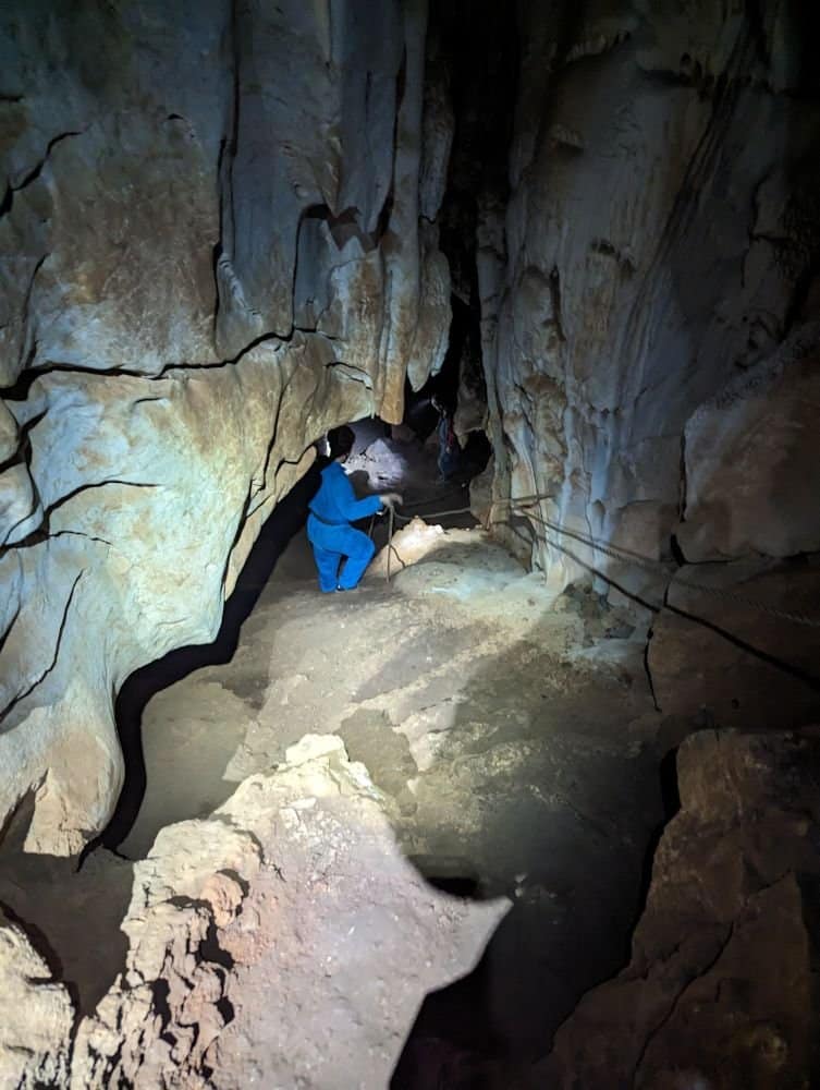 Adventure caving Jenolan Caves