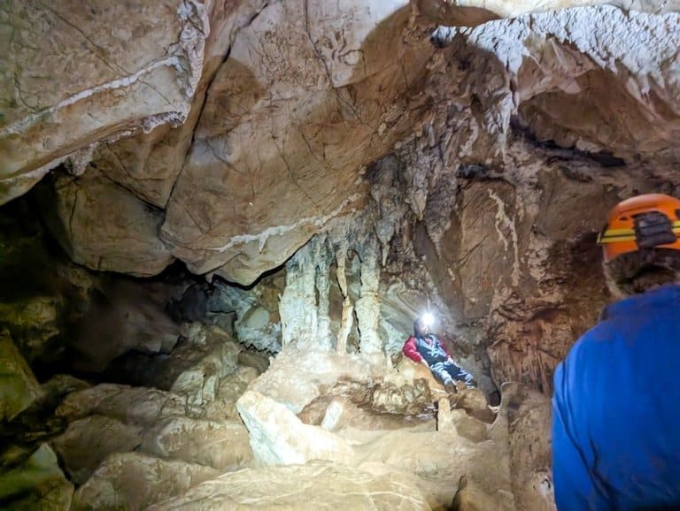 Adventure caving Jenolan caves