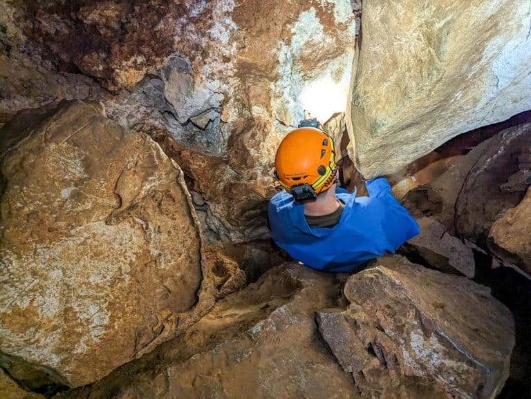Adventure caving Jenolan caves