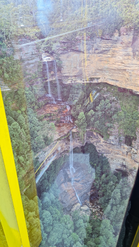 Katoomba Falls seen from the Skyway